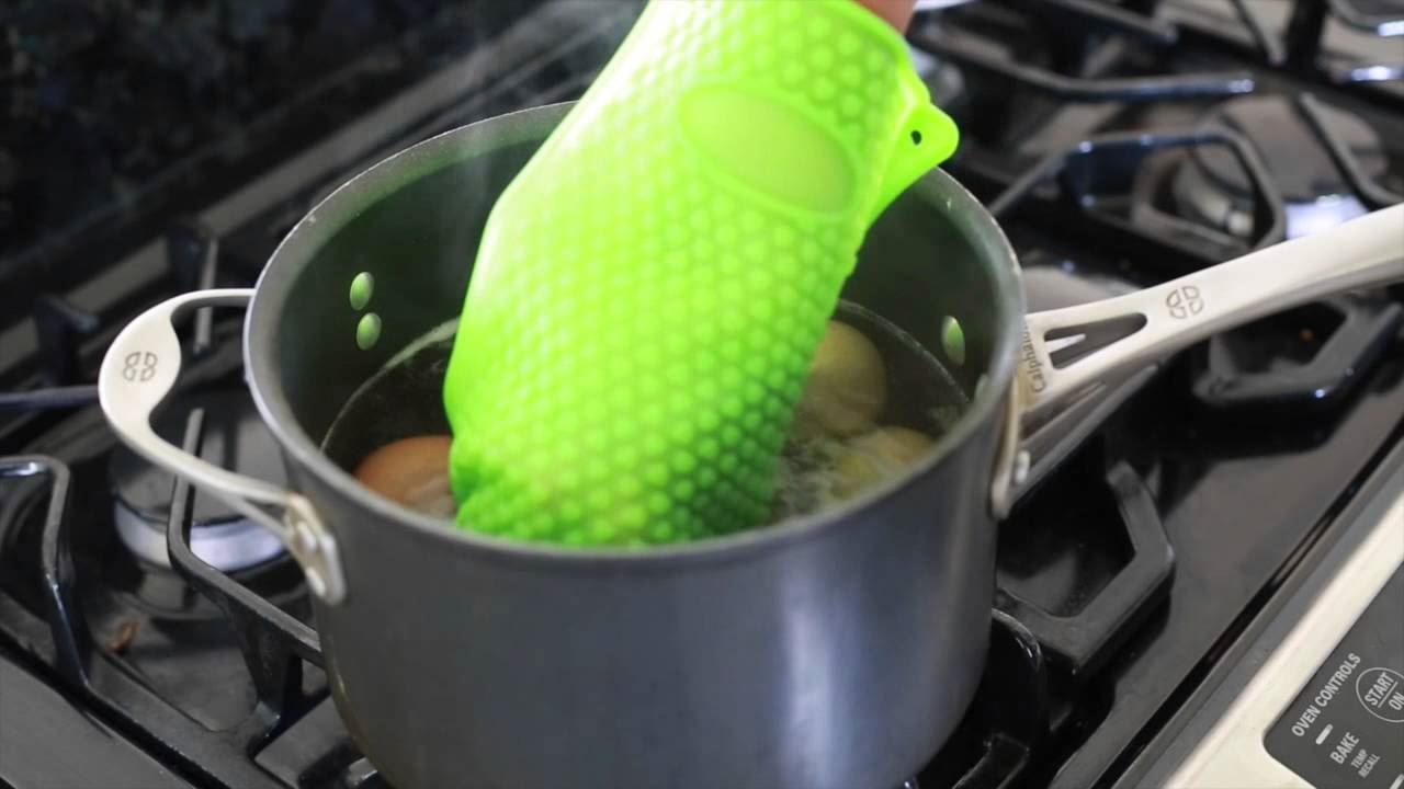 Silikonová kuchyňská rukavice